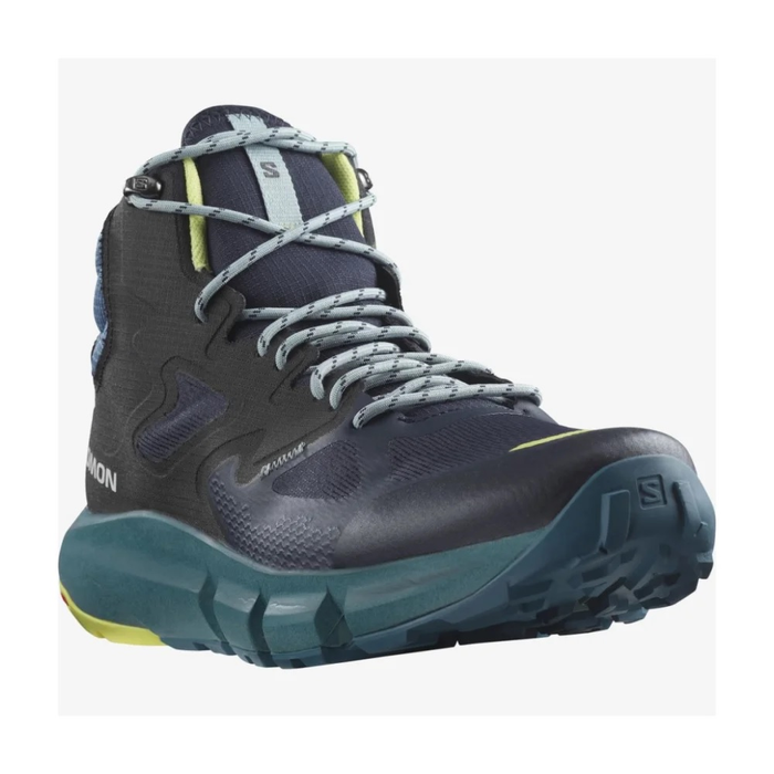 SALOMON Predict Hike Mid GTX dark blue/blue/yellow skor