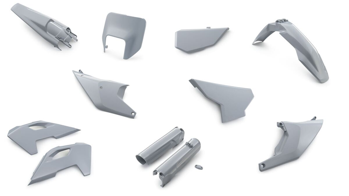HUSQVARNA plastkit Enduro 150-501 '24 grå