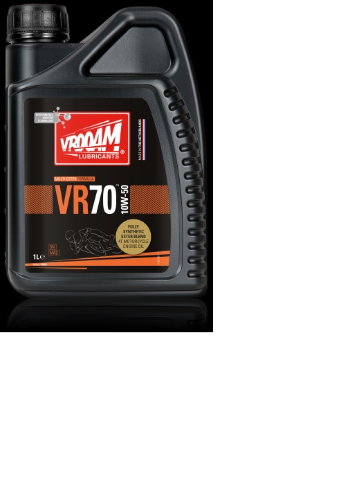 VROOAM olja 4T VR70 syntetisk ester 10W-50 1L