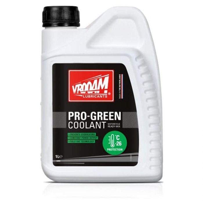 VROOAM kylvätska Pro Green Coolant Ready Mix 1L