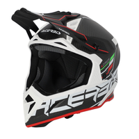 ACERBIS helmet Steel Carbon 2206 black/red