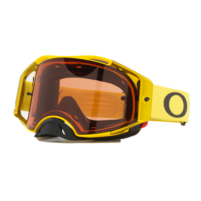OAKLEY MX-glasögon Airbrake Moto B1B gul med Prizm Bronze