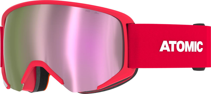 ATOMIC JR Redster WC HD red w/pink HD C2-3 /XLens yellow/blue HD C1-2/blue HD C1-2/clear glasögon