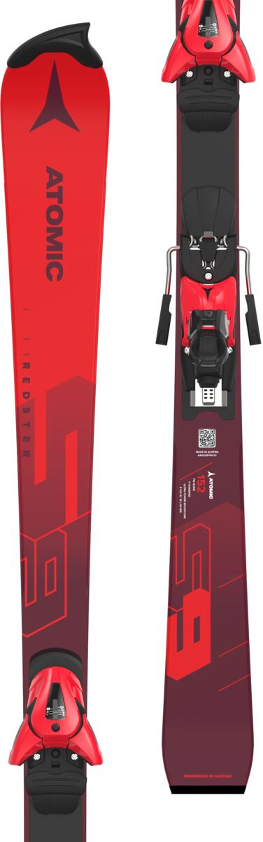 ATOMIC alpina skidor med bindningar Redster FIS NI S9 J-RP2