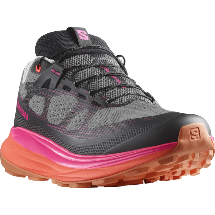 SALOMON shoes Ultra Glide 2 W plum kitten/black/pink glo