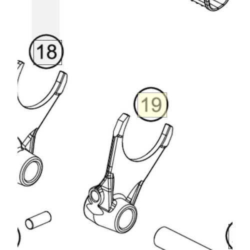 HUSQVARNA gaffelväxel 2/4 växlar TC 125 '23-'24