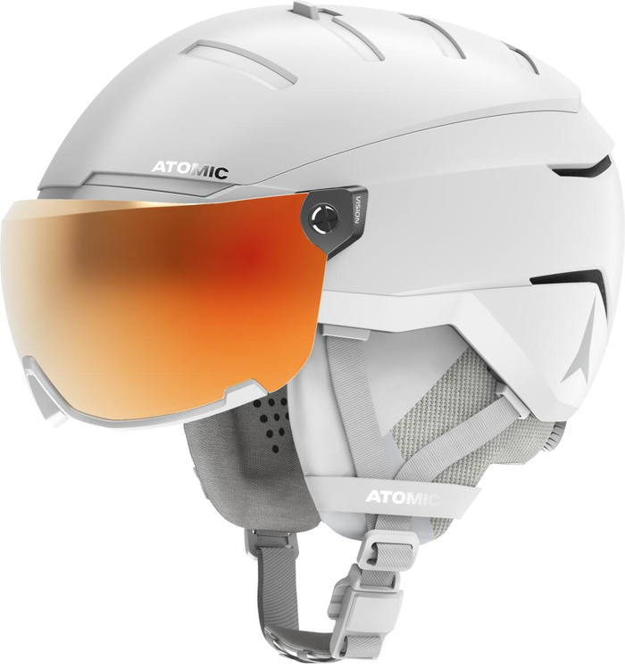 ATOMIC Savor GT Amid Visor HD white w/red HD C2-3 hjälm