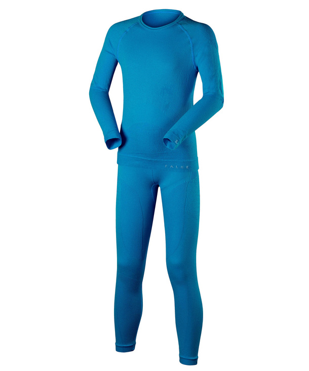 FALKE termokompl Barnset MW TF osiris blå