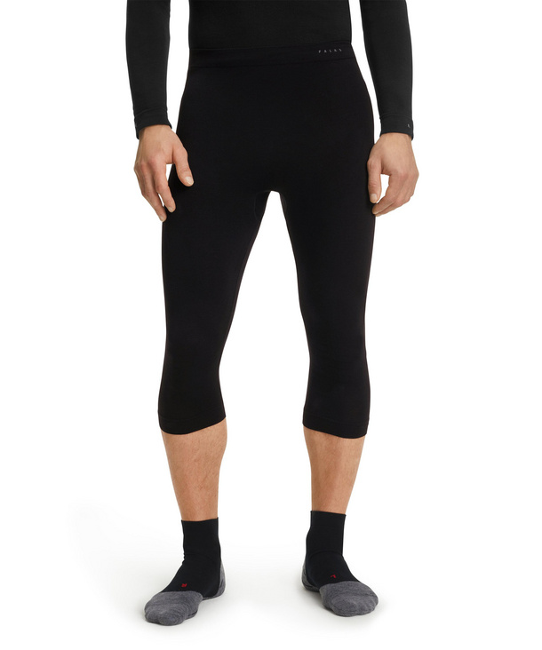FALKE termobikses 3/4 Wool Tech Light Reg svart