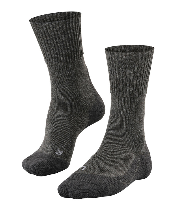 FALKE strumpor TK1 Wool mörkgrå