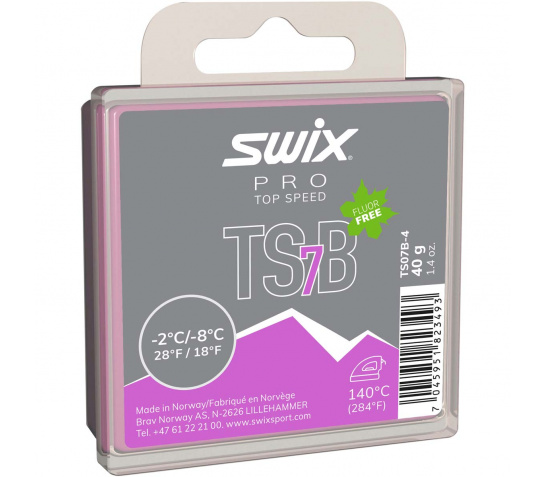 SWIX wax TS7B Violet -2/-8 40g