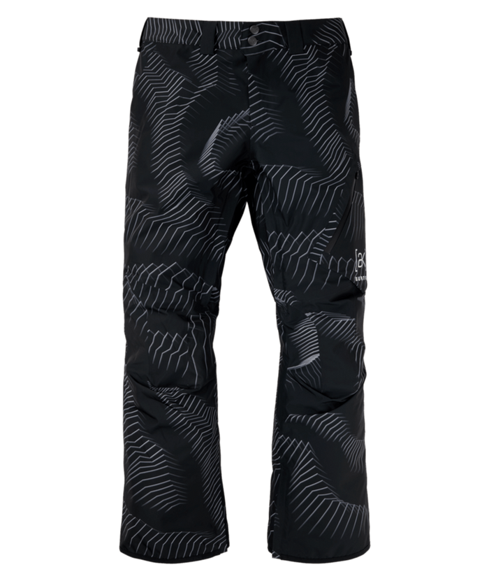 BURTON AK Gore Cyclic black stripes byxor