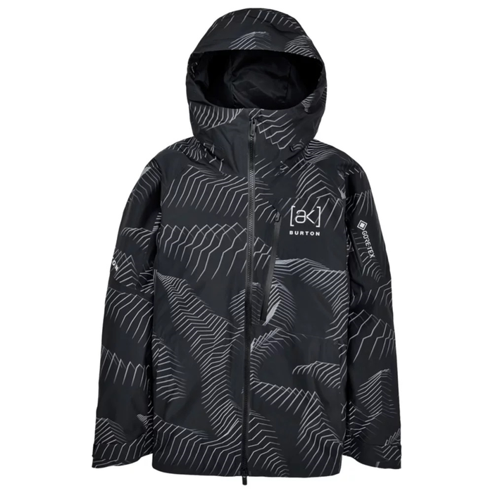 BURTON AK Gore Cyclic black stripes jacka