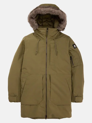 BURTON WNS Saxton Parka green jacka