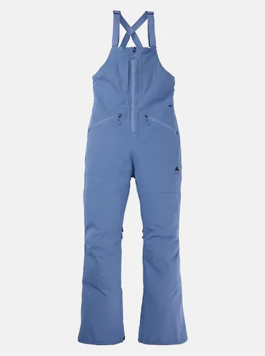 BURTON WMS Reserve Bib light blue byxor