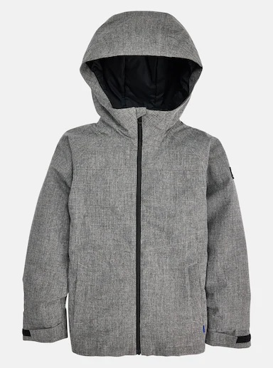 BURTON Boys Lodgepole grey jacka