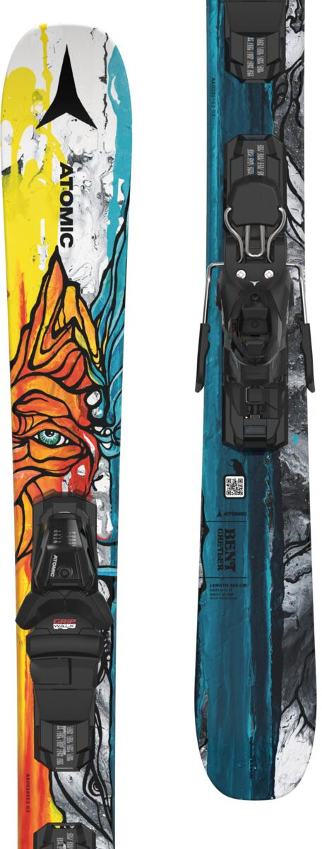 ATOMIC ski set Bent Chetler Mini