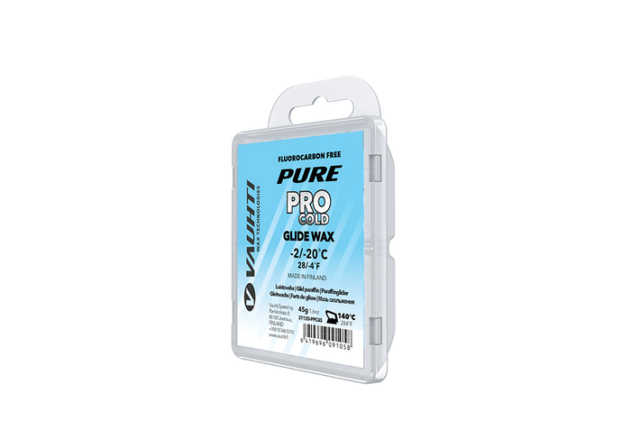 VAUHTI glide wax Pure Pro Cold -2/-20 45g