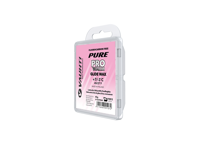 VAUHTI glide wax Pure Pro Warm +7/-3 45g