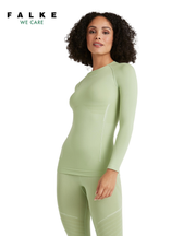 falke-termokrekls-ls-women-warm-tf-light-green