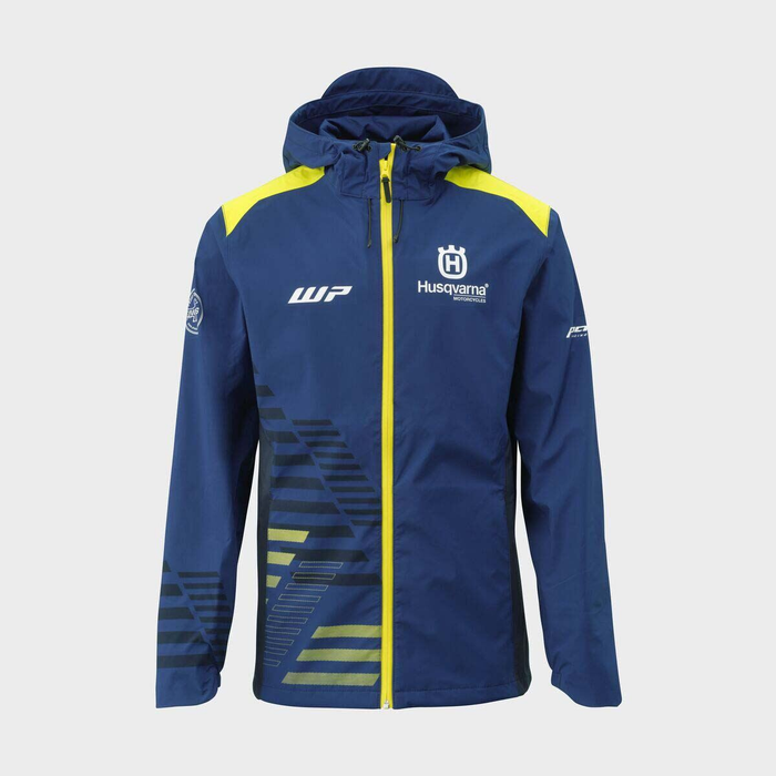 HUSQVARNA jacket Team Hardshell navy/yellow