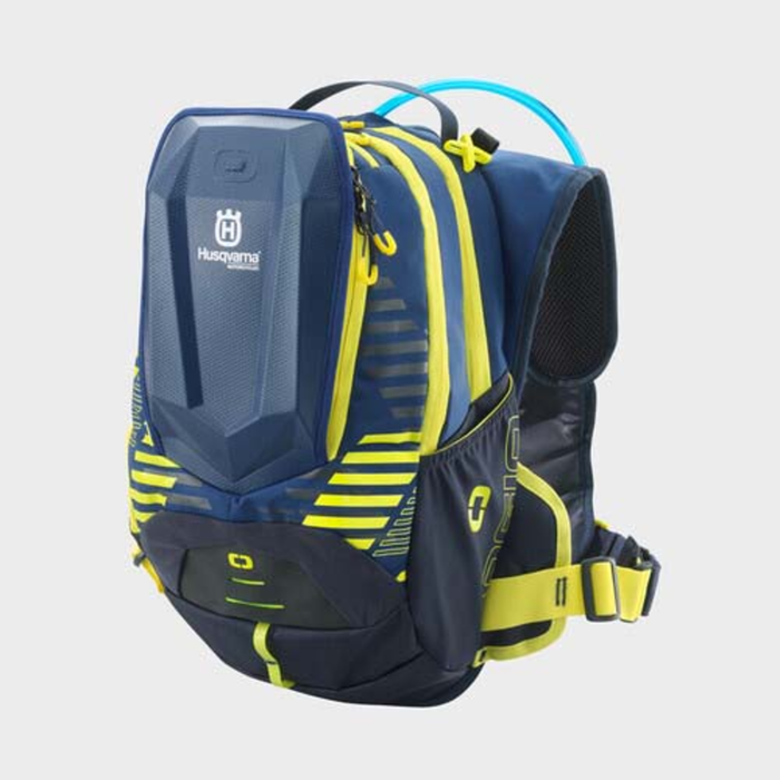 HUSQVARNA backpack H2O Team Dakar Hydration blue/yellow
