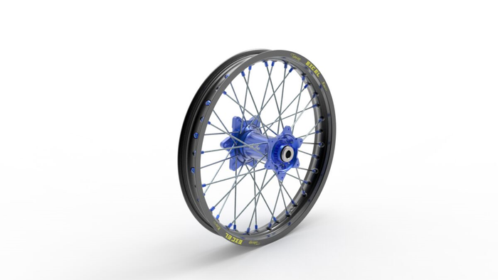 KITE ritenis aizm 19"x2.15 Hub blå/fälg svart