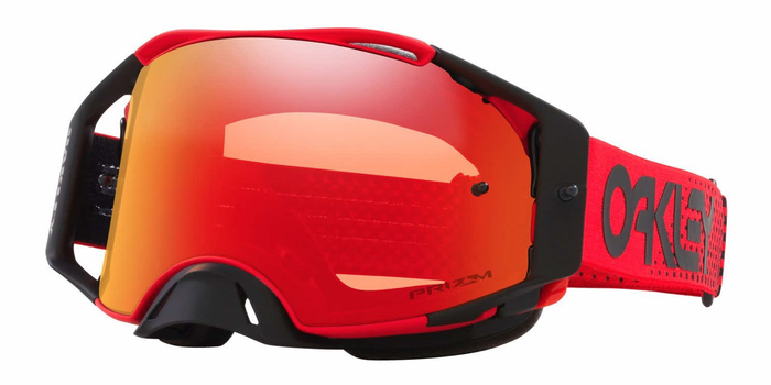 OAKLEY MX-glasögon Airbrake Moto B1B röd med Prizm Torch