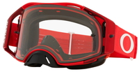 OAKLEY MX-glasögon Airbrake Moto B1B röd med klara linser