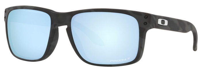 OAKLEY sunglasses Holbrook matt black camo w/prizm deep water polarized