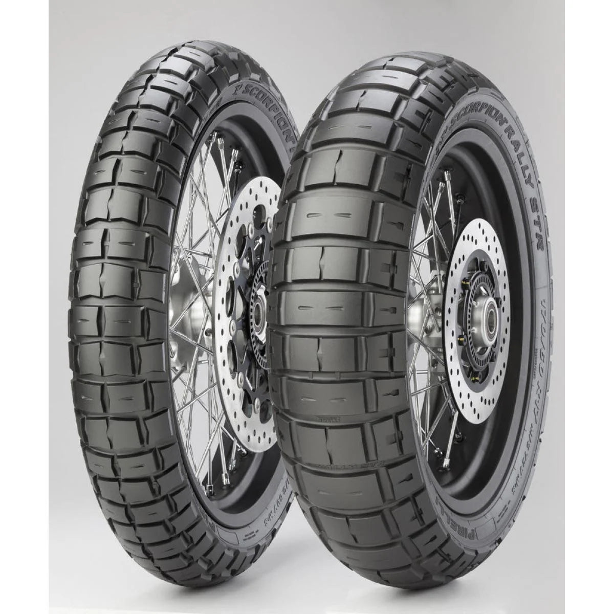 Street and off-road motorcycle tires