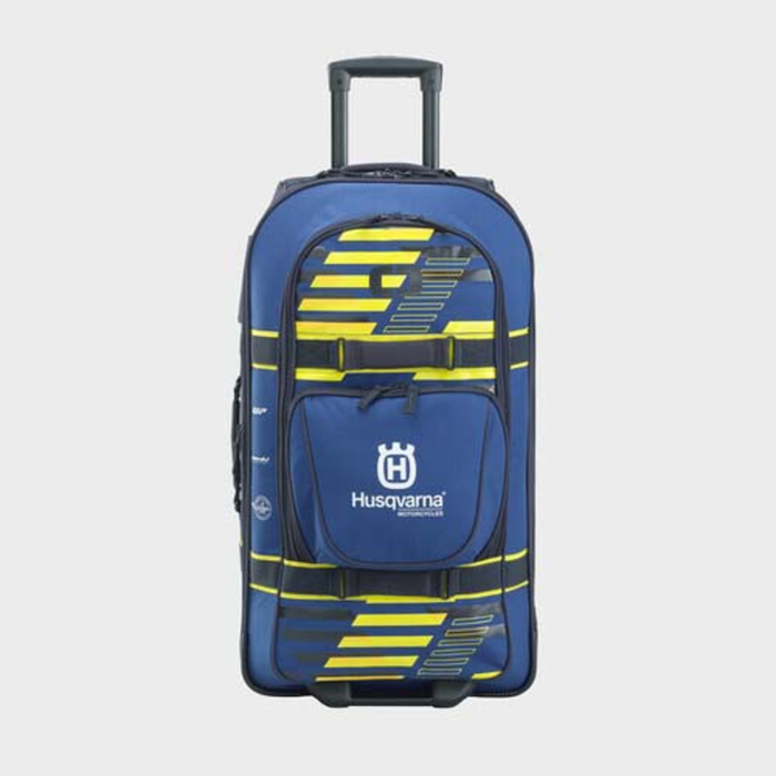 HUSQVARNA utrustningsväska Team Terminal 95L blå/gul