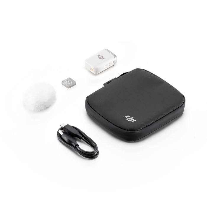DJI Mikrofon Mic 2 (1 sändare) Vit