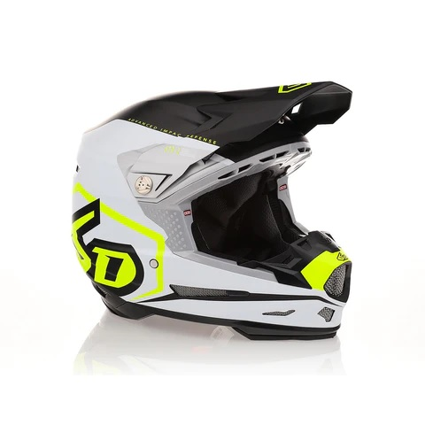 6D kivere ATR-2 Delta Neon gul/vit