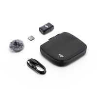 DJI Mikrofon Mic 2 (1 sändare) Svart — slutsåld
