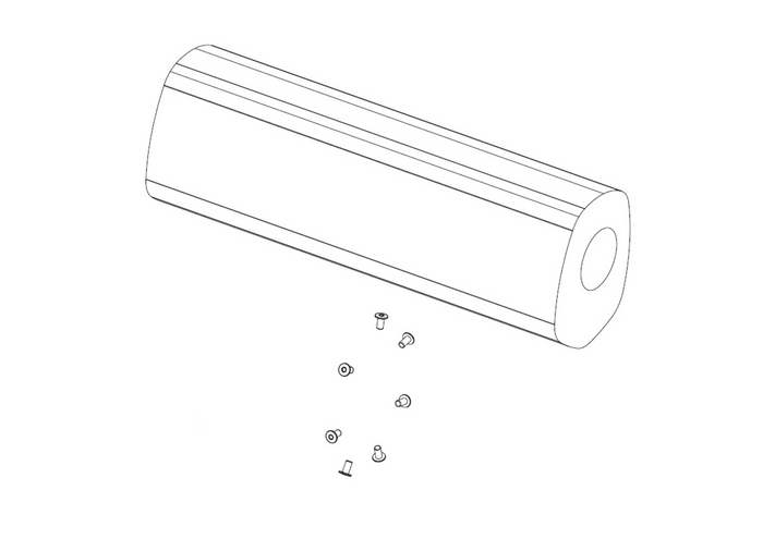 HUSQVARNA damping material kit Akrapovič FC 450