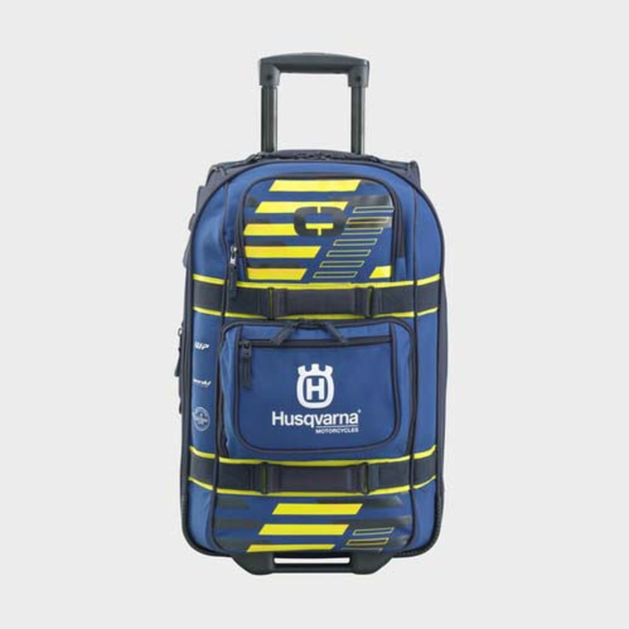 HUSQVARNA bag Team Travel 9800 122L blue/yellow