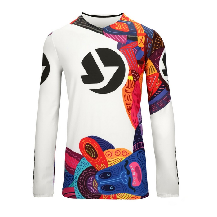 ACERBIS-tröja X Flex Veras vit/multifärgad