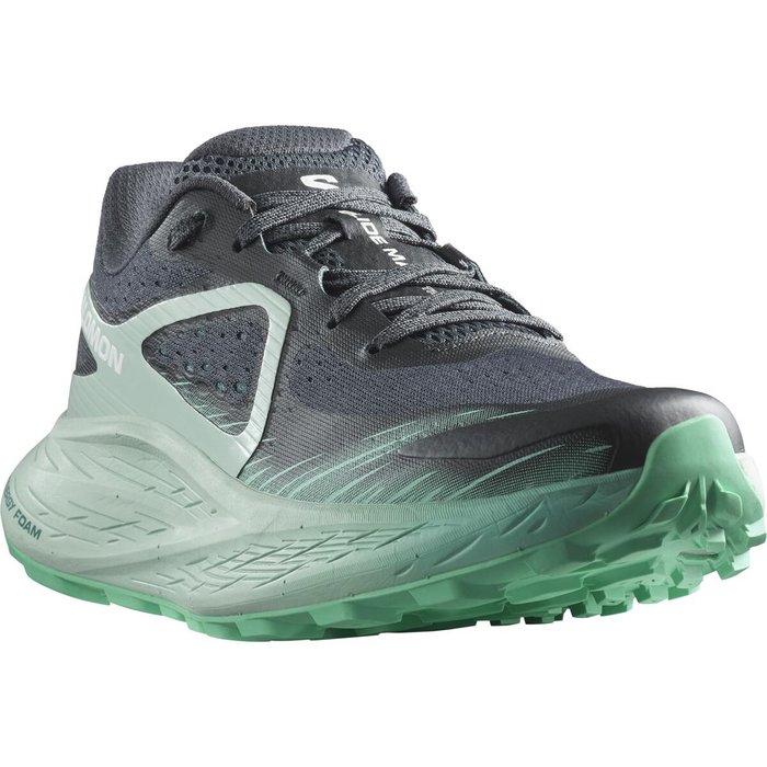 SALOMON shoes Glide Max TR W ebony/blue haze/cockatoo