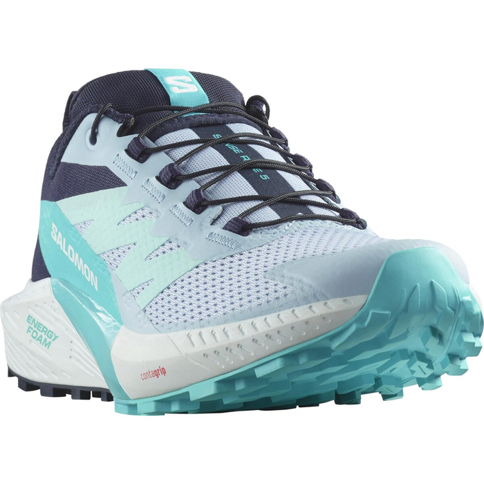 SALOMON shoes Sense Ride 5 W cashmere blue/carbon/peacock blue