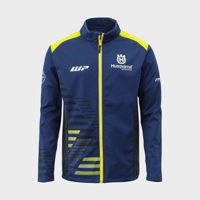 HUSQVARNA jacket Team Softshell navy/yellow