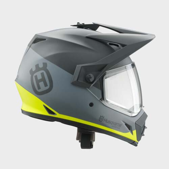 HUSQVARNA hjälm MX9 Adventure Mips svart/grå/gul