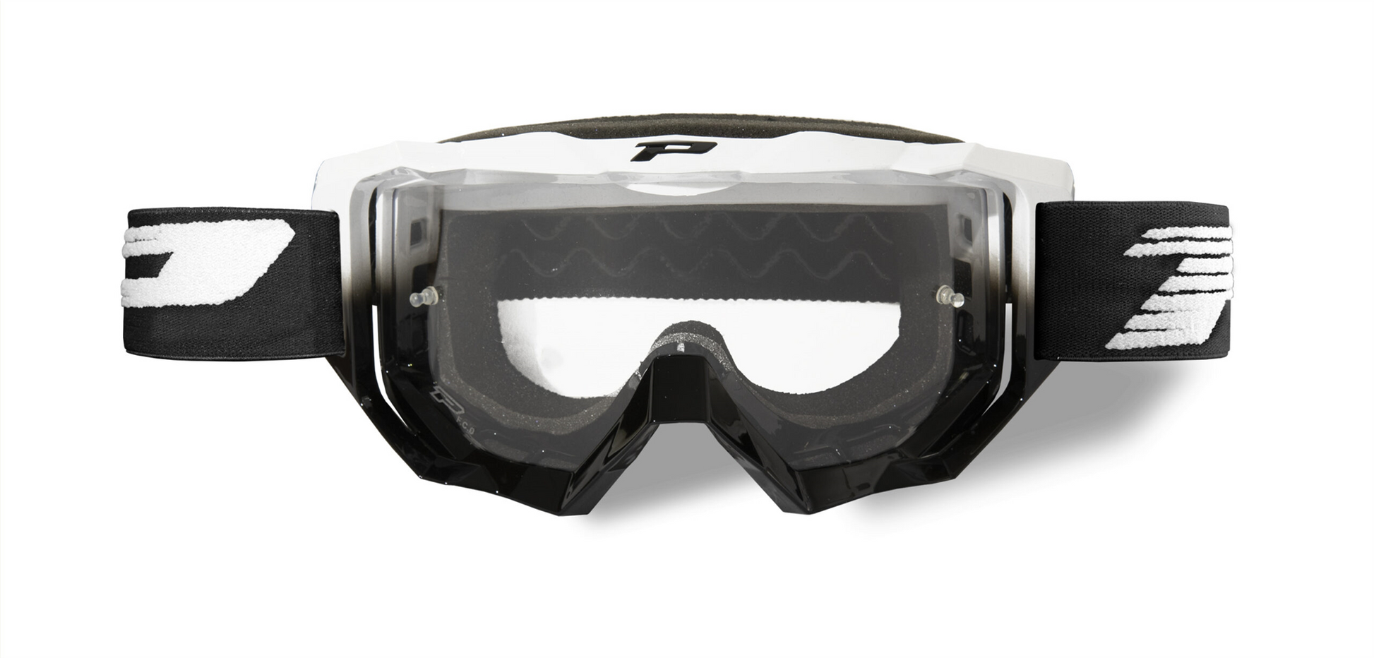 progrip-brilles-3200ls-white-black-w-clear-ls-3298