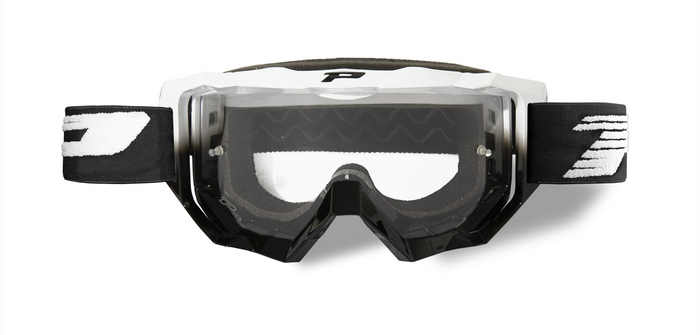 PROGRIP goggles 3200LS white/black w/clear LS 3298