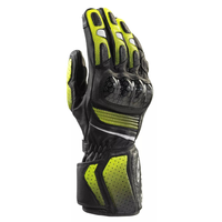 CLOVER handskar ST-03 Läder Sport svart/gul