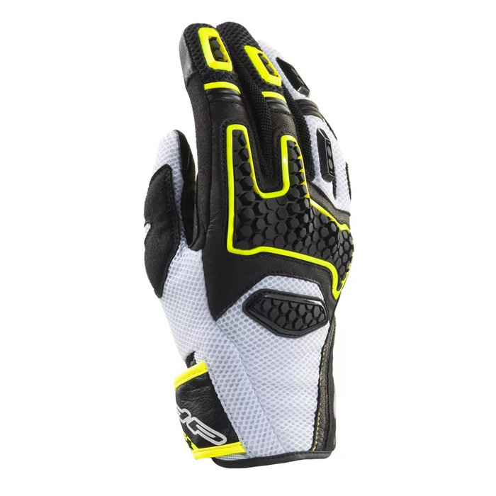 CLOVER handskar GTS 3 Sommar svart/vit/gul