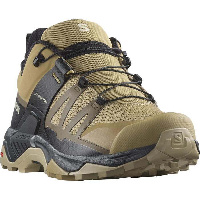 SALOMON shoes X Ultra 4 kelp/dark earth/black