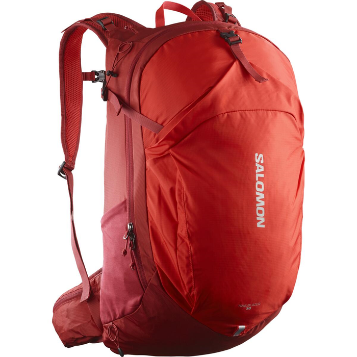 SALOMON backpack Trailblazer 30 red dahlia/high risk red