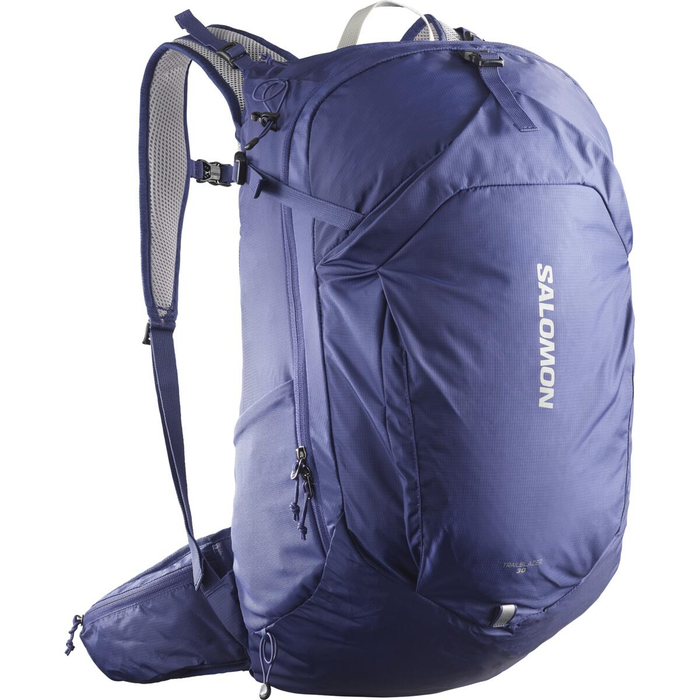 SALOMON backpack Trailblazer 30 mazarine blue/ghost grey