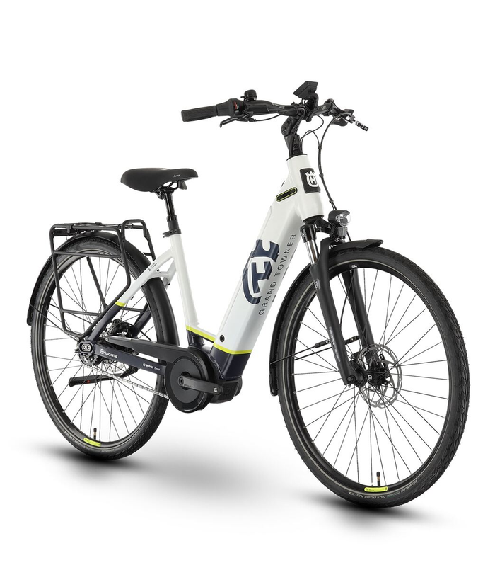 HUSQVARNA electro bicycle Grand Towner 5 Wave CB 28" 5S Nexus white/blue